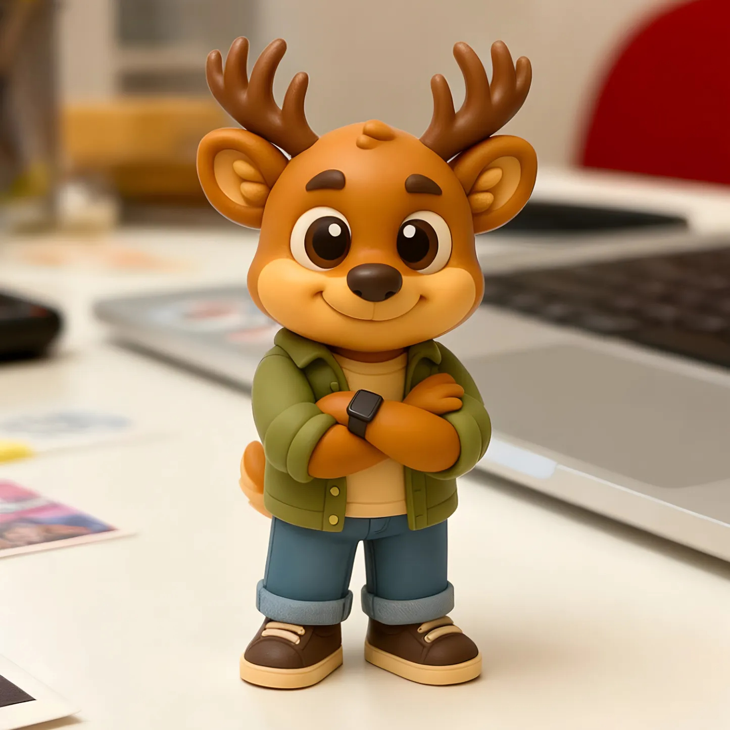 Custom 3D figure — personalized 3D printed mini figure